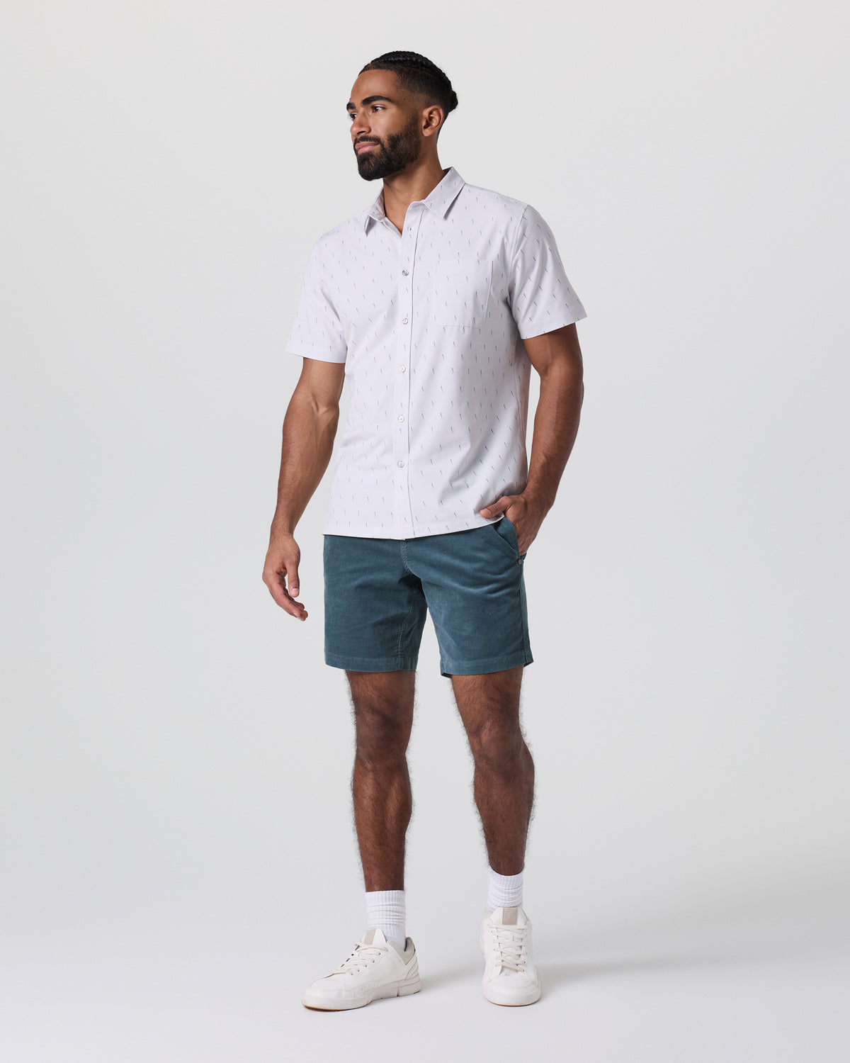 Optimist Short Men's Light Deep Sea Corduroy Shorts | Vuori shop - US 4793