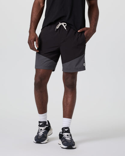 Kore Short X1 Lined Classic Fit 7" Black/Dark Pewter/Salt | Vuori onsale - US 1586