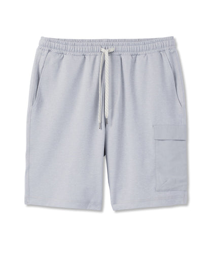 Sunday Performance Utility Short Classic Fit 8" Platinum Heather | Vuori online - US 3542
