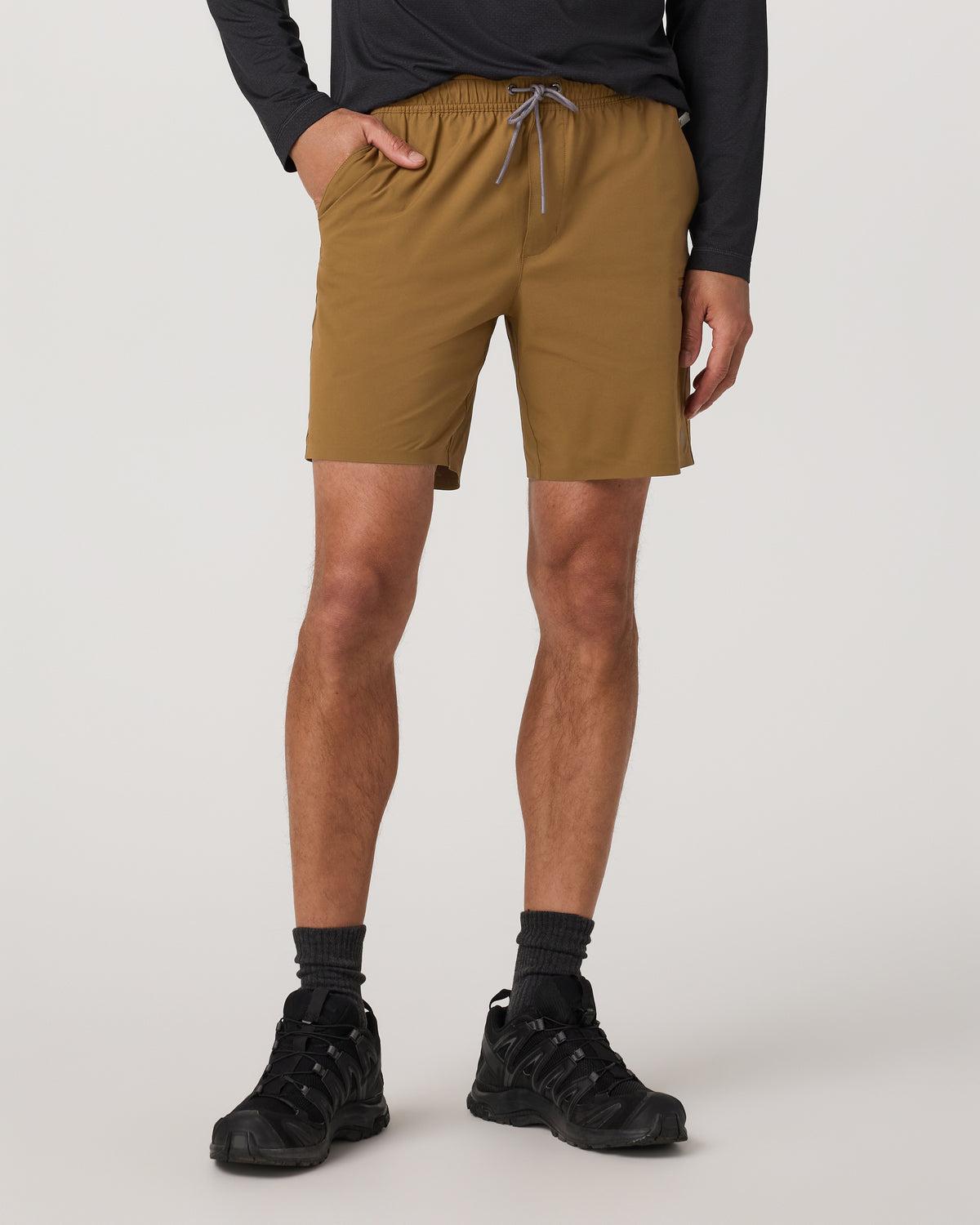 Grafton Short Unlined 7" Men's Rum Training Shorts | Vuori sale - US 5520