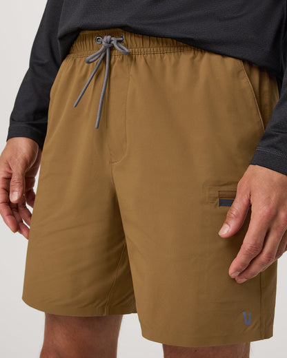 Grafton Short Unlined 7" Men's Rum Training Shorts | Vuori sale - US 5520