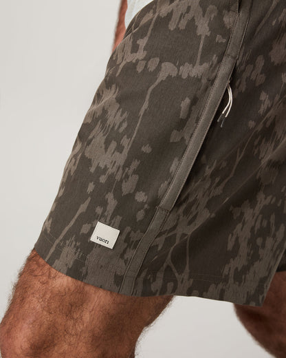 Banks Session Short Unlined 7" Root Earth Linen Texture | Vuori onsale - US 7215