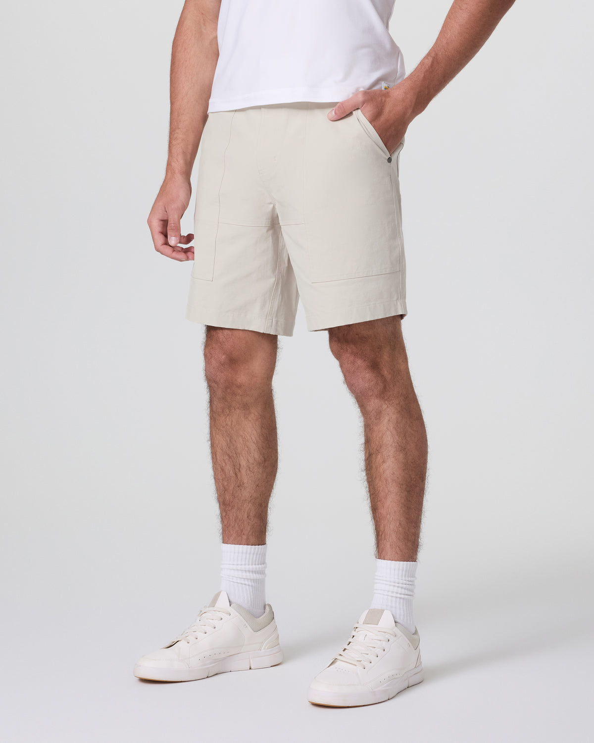 Barren Short Men's Oatmeal Outdoor Shorts | Vuori for sale - US 7924