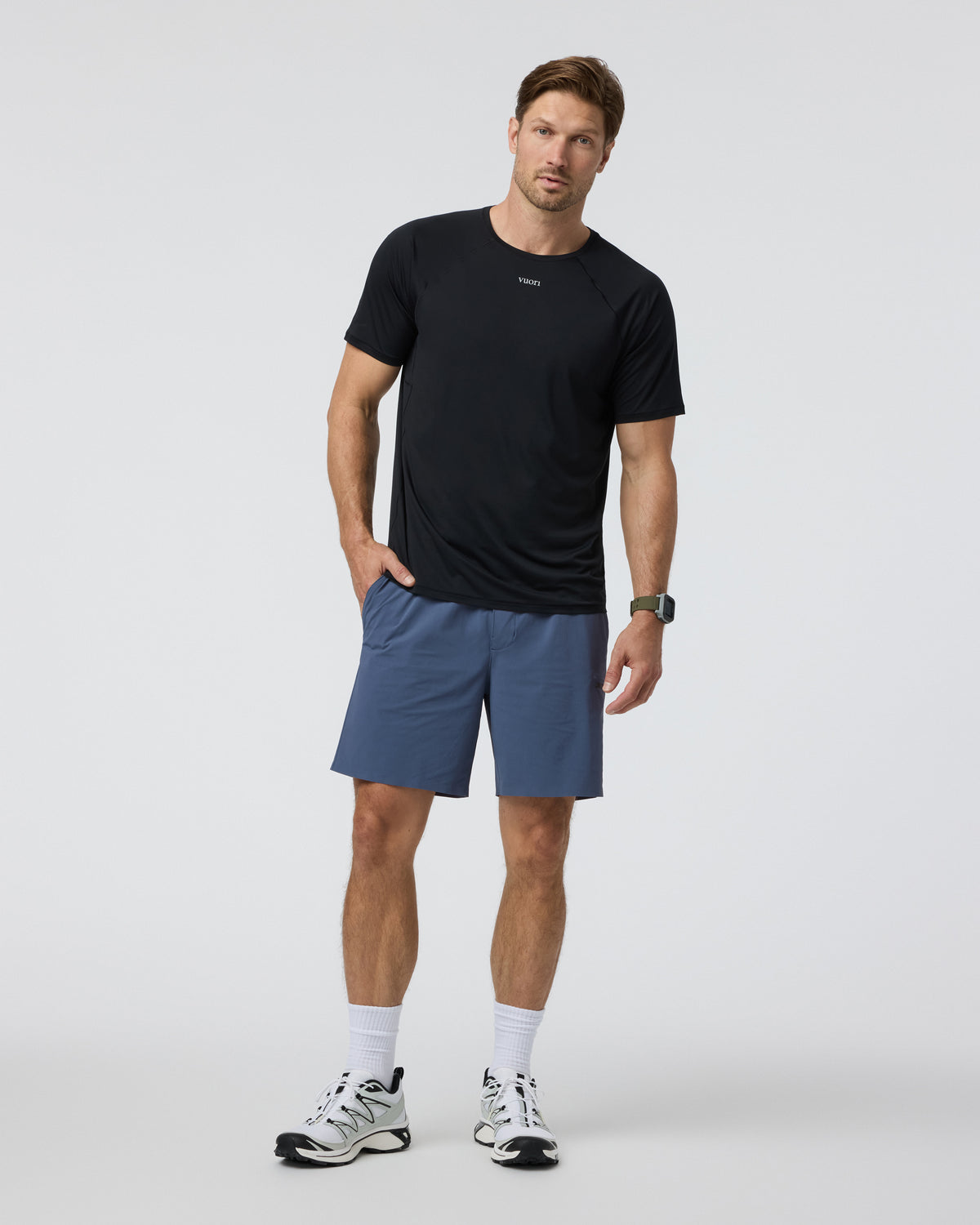 Grafton Short Unlined Classic Fit 7" Pacific | Vuori shop - US 1896