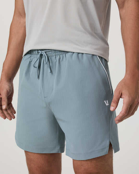 Crosscourt Short Unlined 7" Men's Mist Tennis Shorts | Vuori sale - US 2155