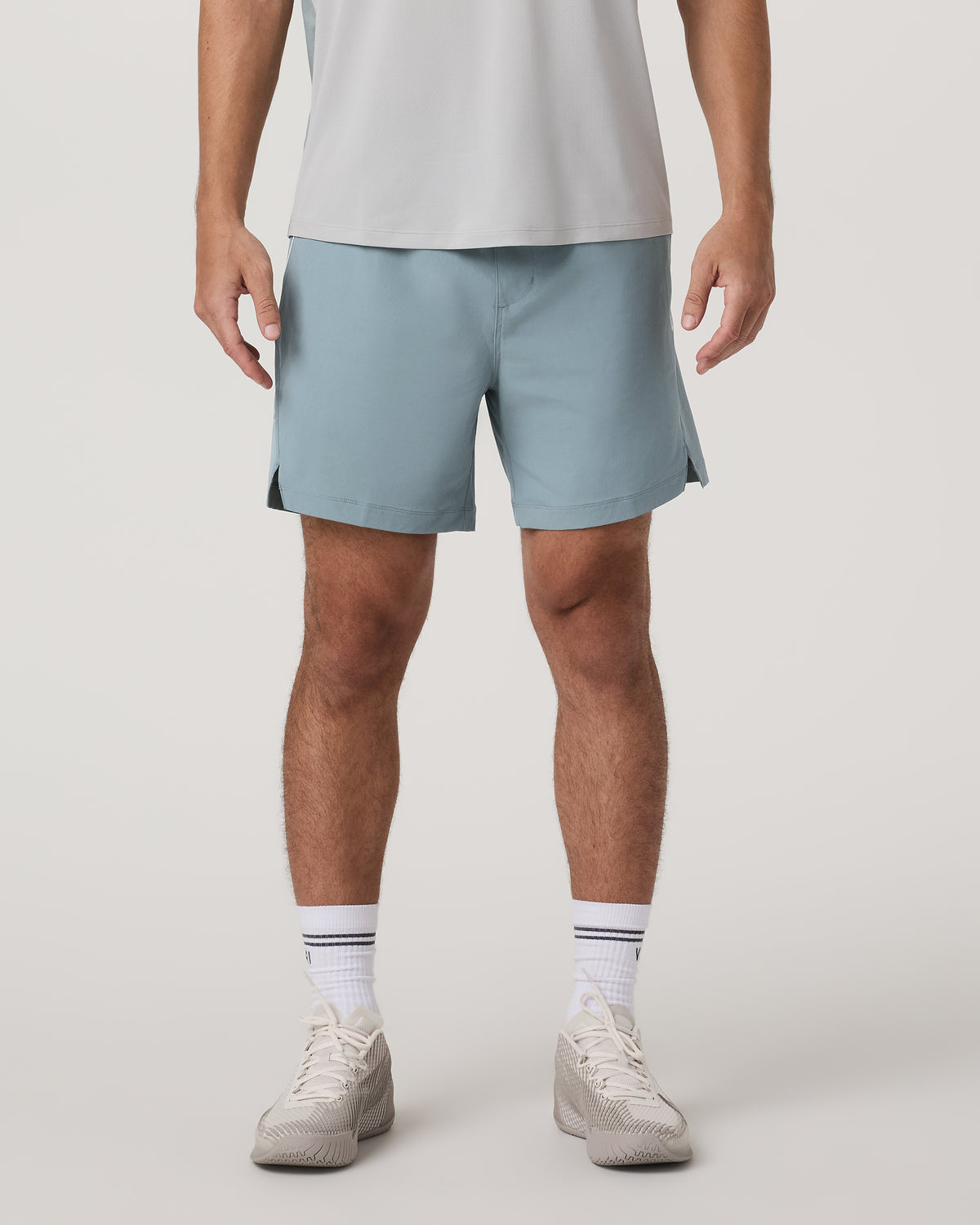 Crosscourt Short Unlined 7" Men's Mist Tennis Shorts | Vuori sale - US 2155