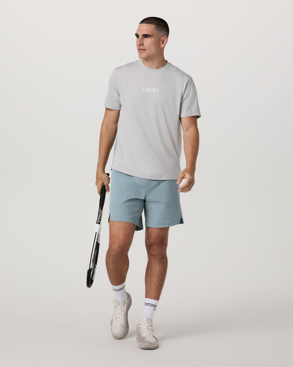 Crosscourt Short Unlined 7" Men's Mist Tennis Shorts | Vuori sale - US 2155