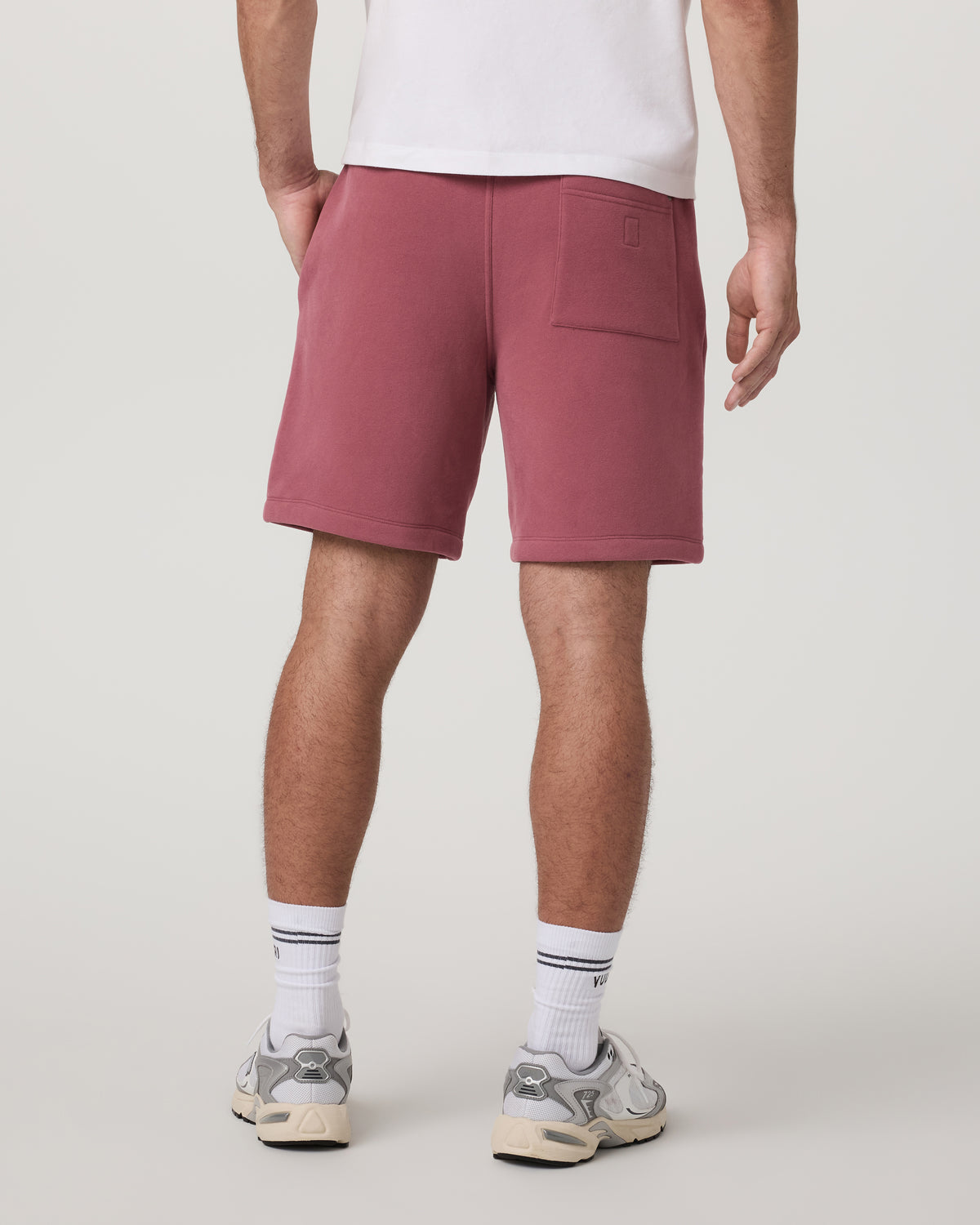 Seaside Short 8" Relaxed Men's Berry Lounge Shorts | Vuori onsale - US 8692