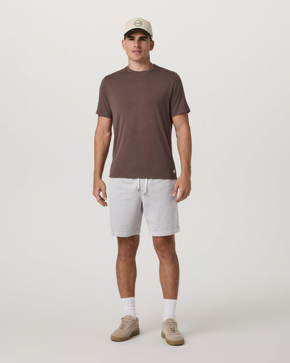 Optimist Elastic Waist Short 8" Men's Amethyst Grey Short | Vuori online - US 7040