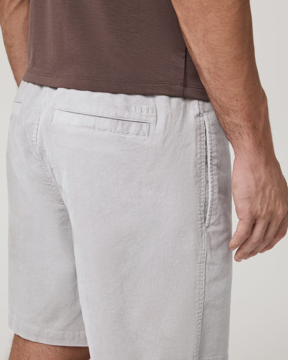 Optimist Elastic Waist Short 8" Men's Amethyst Grey Short | Vuori online - US 7040