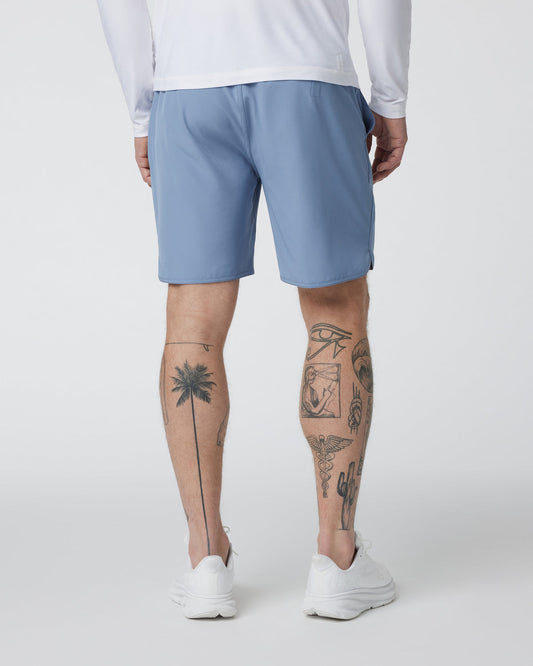 Banks Short Men's Chambray Athletic Shorts | Vuori discount - US 1352