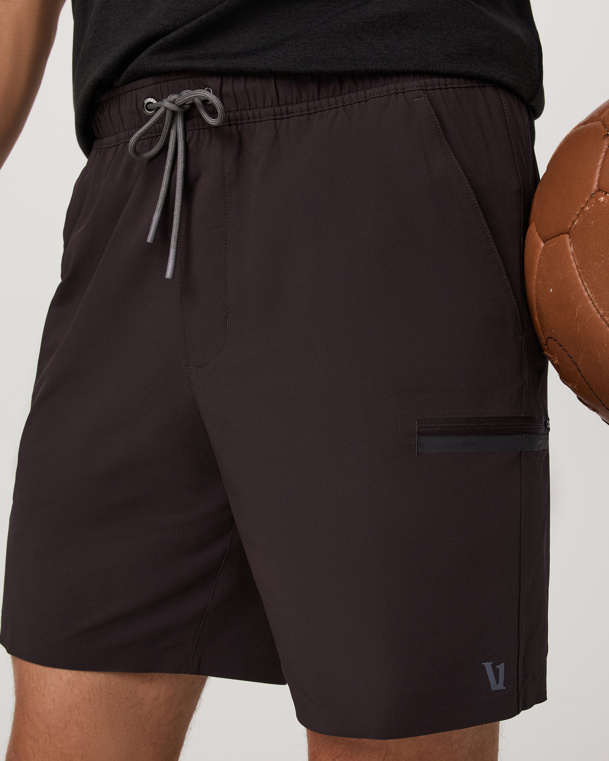 Grafton Short Unlined 7" Men's Raisin Training Shorts | Vuori shop - US 4530