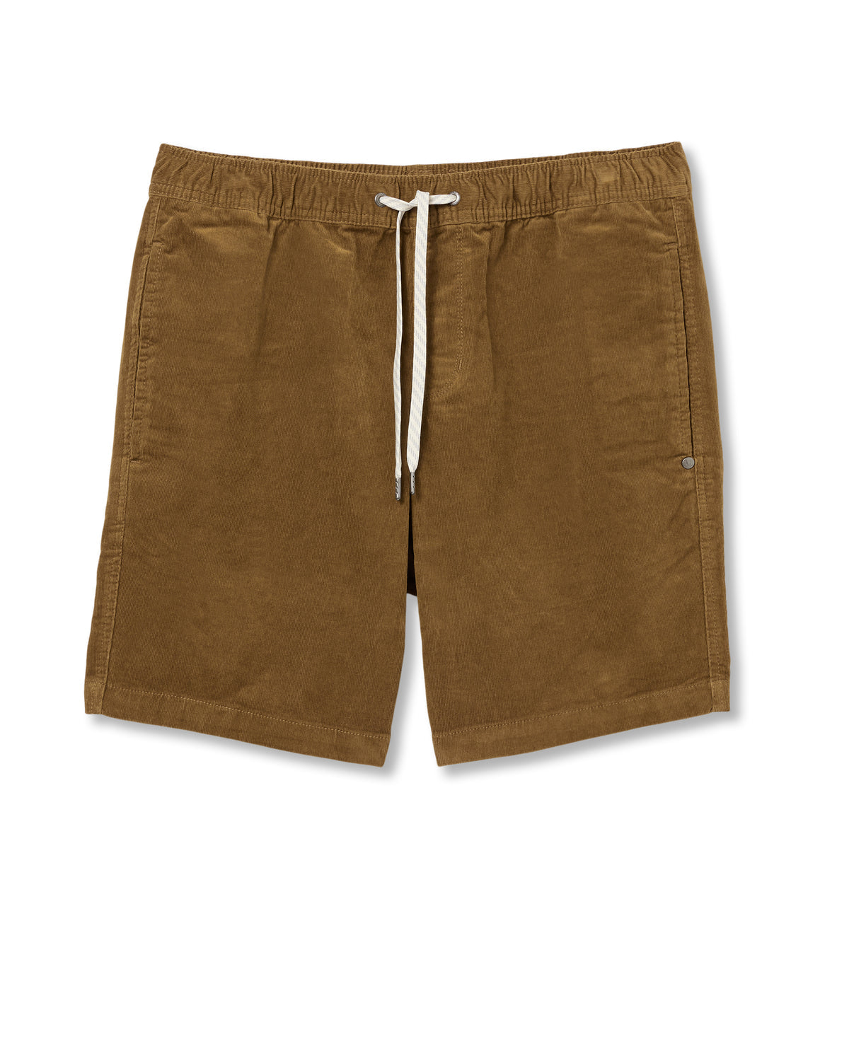 Optimist Elastic Waist Short 8" Men's Rum Relaxed Shorts | Vuori for sale - US 6596