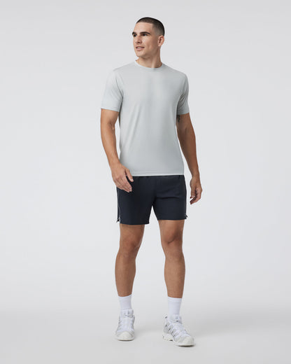 Trail Short 2.0 Black/Heather Grey Running Shorts | Vuori outlet - US 3788