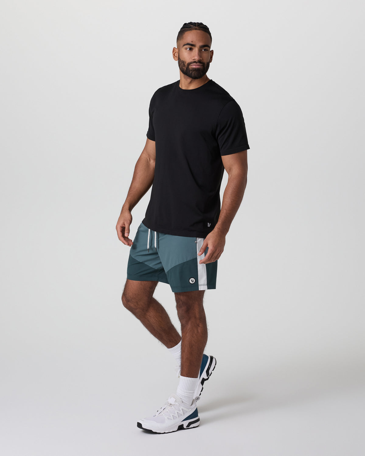 Kore Short X1 Lined Classic Fit 7" Light Deep Sea/Deep Sea/Salt | Vuori outlet - US 2902