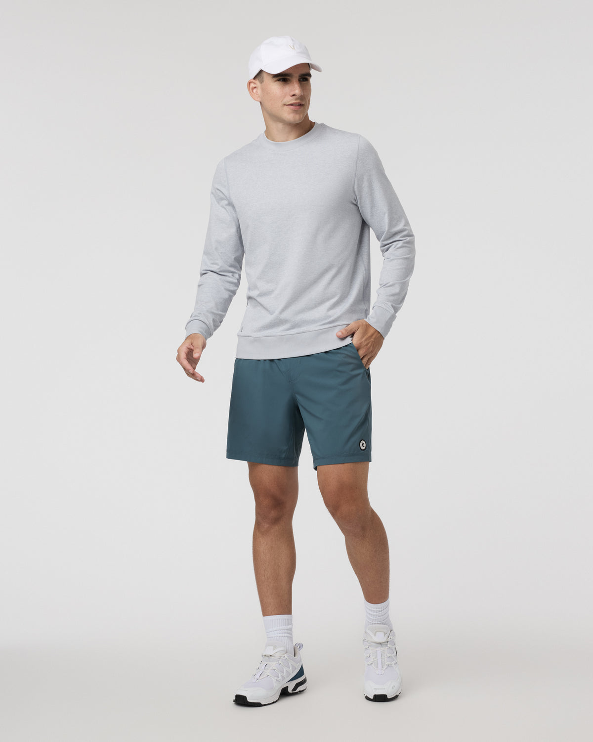 Kore Short Unlined 7" Light Deep Sea Athletic Shorts | Vuori shop - US 5188