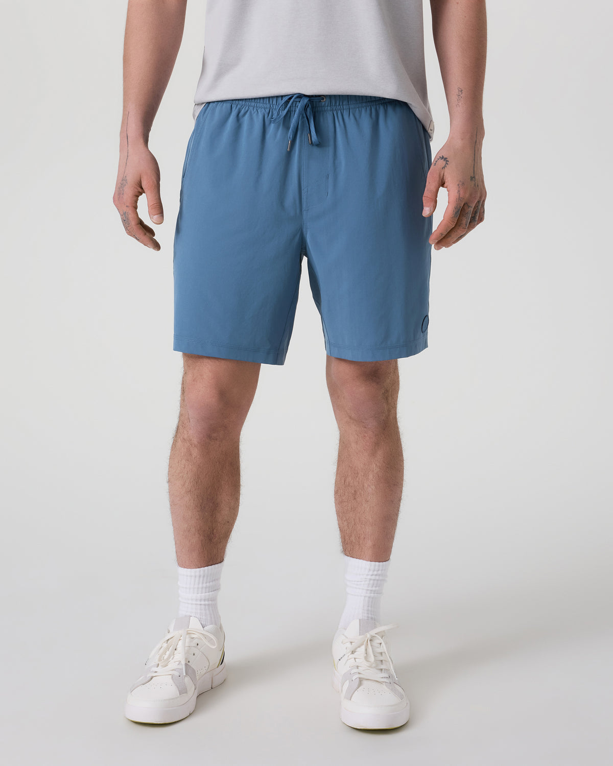 Kore Short Lined 7" Men's Pool Blue Tonal Athletic Shorts | Vuori onsale - US 2323