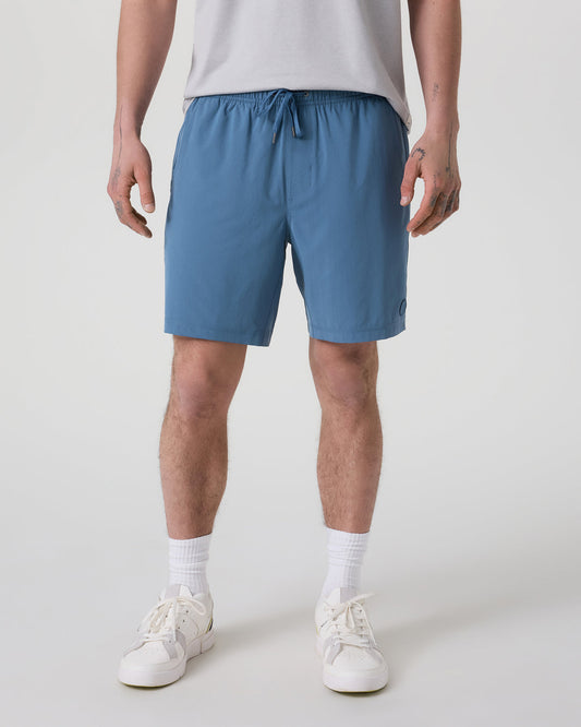 Kore Short Lined 7" Men's Pool Blue Tonal Athletic Shorts | Vuori onsale - US 2323