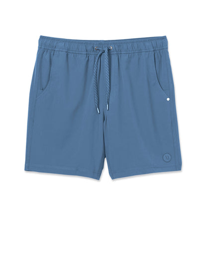 Kore Short Lined 7" Men's Pool Blue Tonal Athletic Shorts | Vuori onsale - US 2323