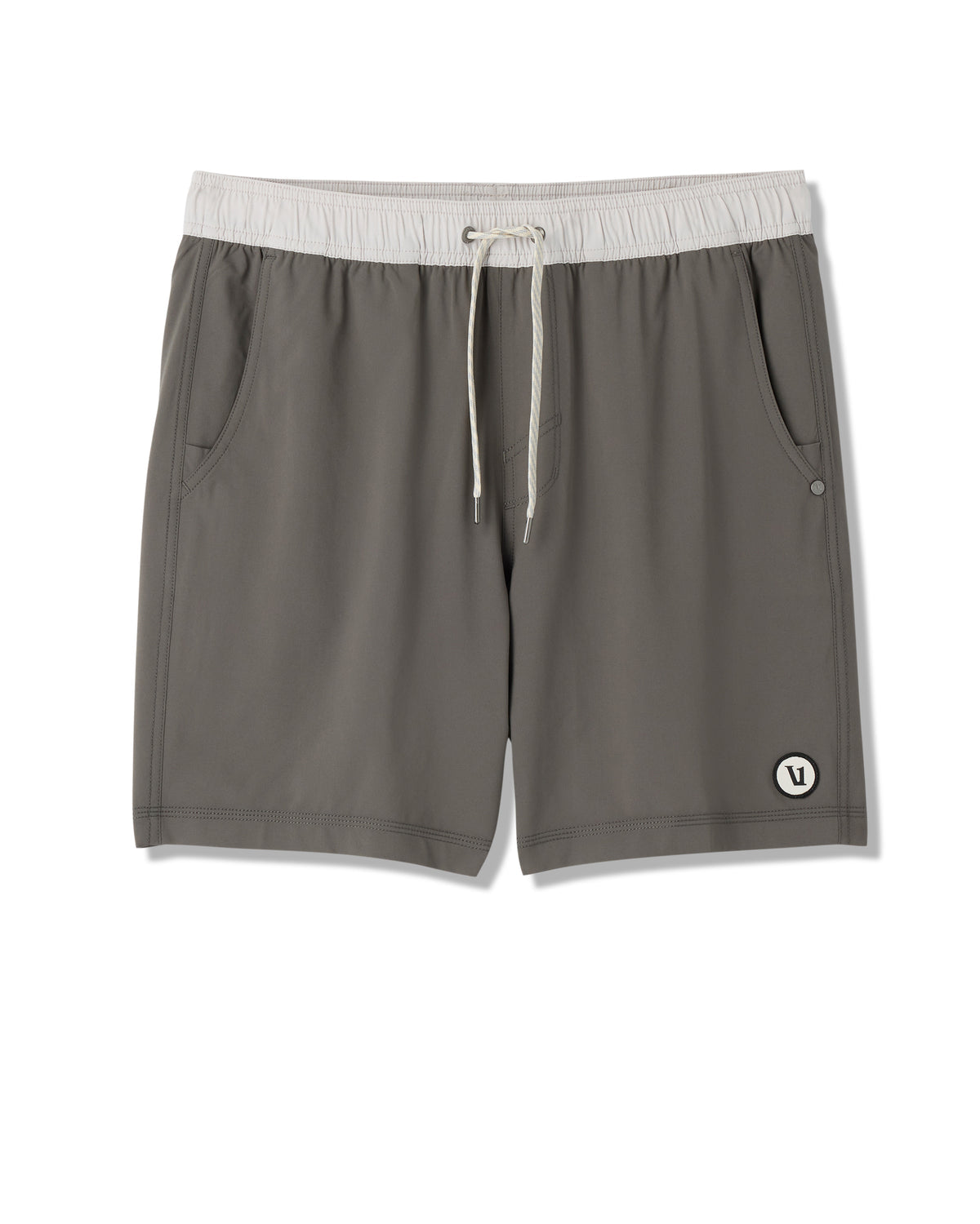Kore Short Lined 7" Men's Warm Grey Athletic Shorts | Vuori outlet - US 5203