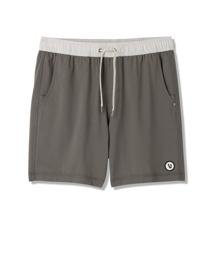 Kore Short Lined 7" Men's Warm Grey Athletic Shorts | Vuori outlet - US 5203