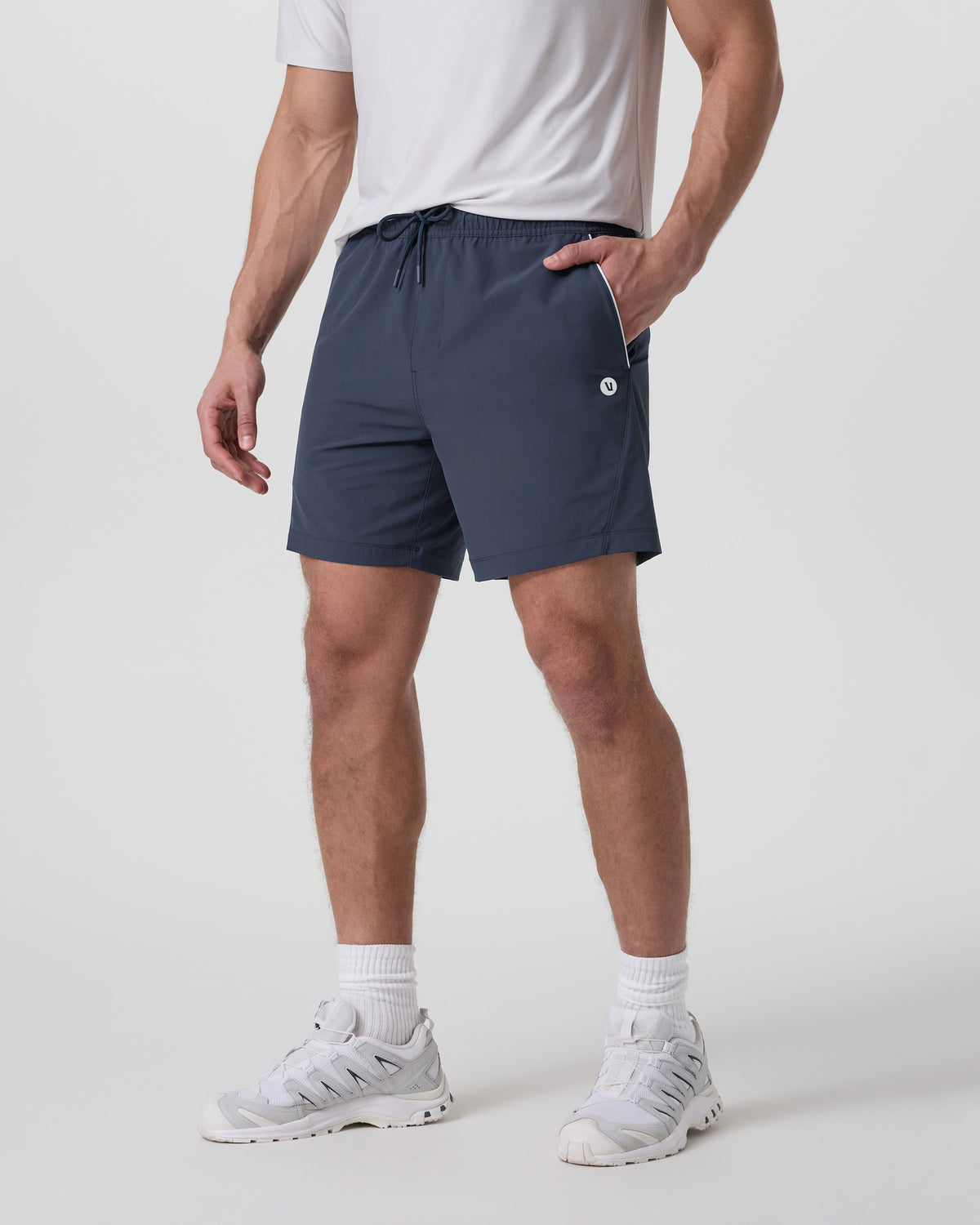 Crosscourt Short Men's Navy Tennis Shorts | Vuori for sale - US 7817