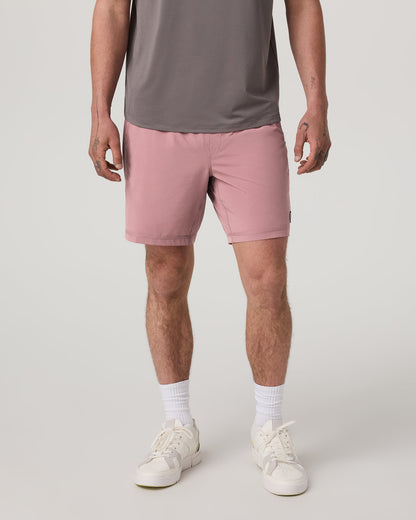 Kore Short Lined 7" Men's Summer Red Athletic Shorts | Vuori discount - US 4403