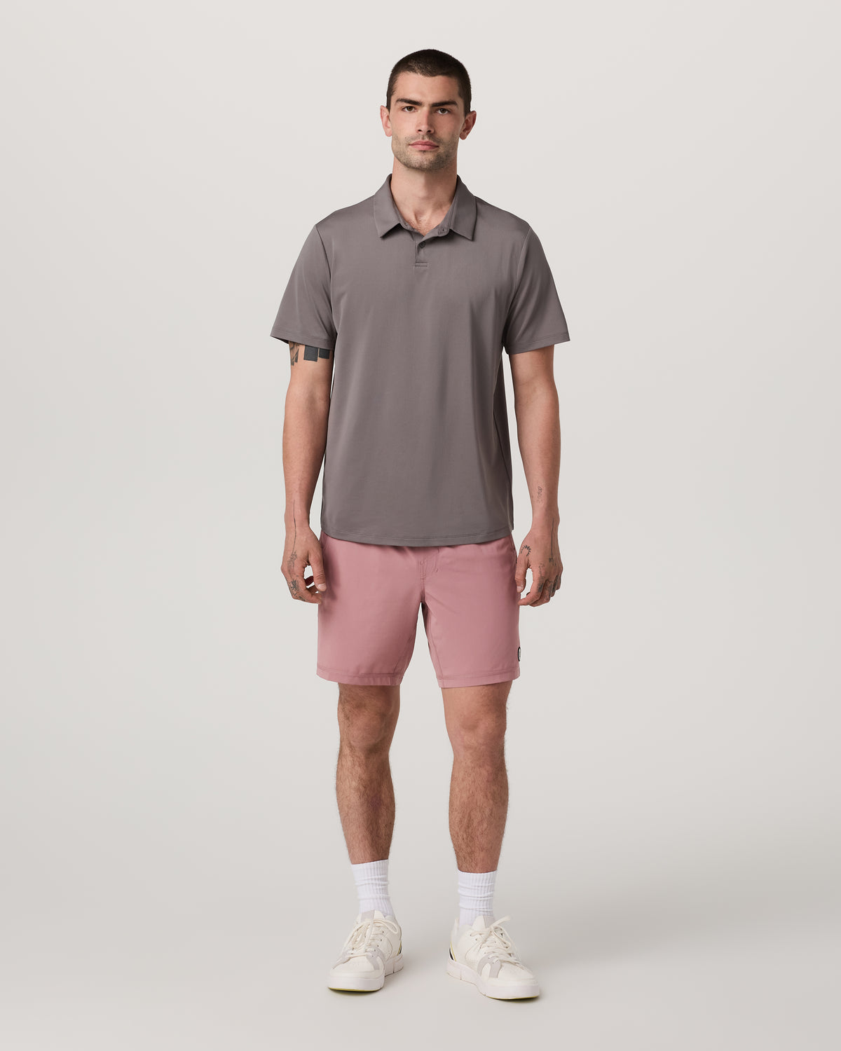 Kore Short Lined 7" Men's Summer Red Athletic Shorts | Vuori discount - US 4403