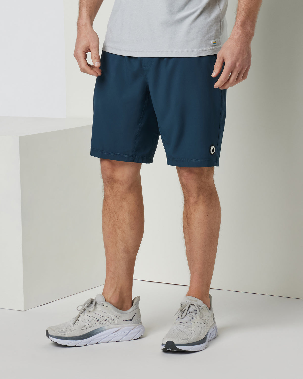 Kore Short Lined 9" Men's Indigo 9" Inseam Athletic Shorts | Vuori outlet - US 9157