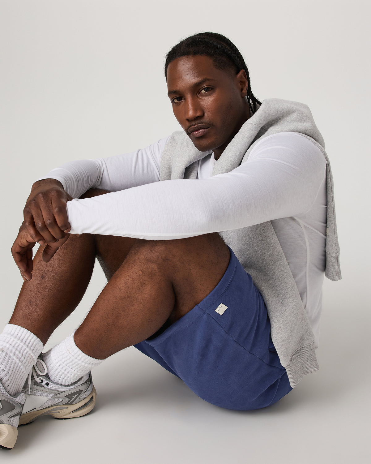 Seaside Short 8" Men's French Blue Lounge Shorts | Vuori shop - US 6157