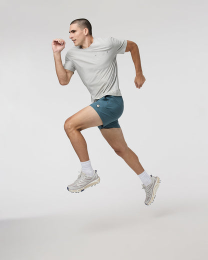 Kore Short Lined 5" Light Deep Sea Athletic Shorts | Vuori online - US 9518