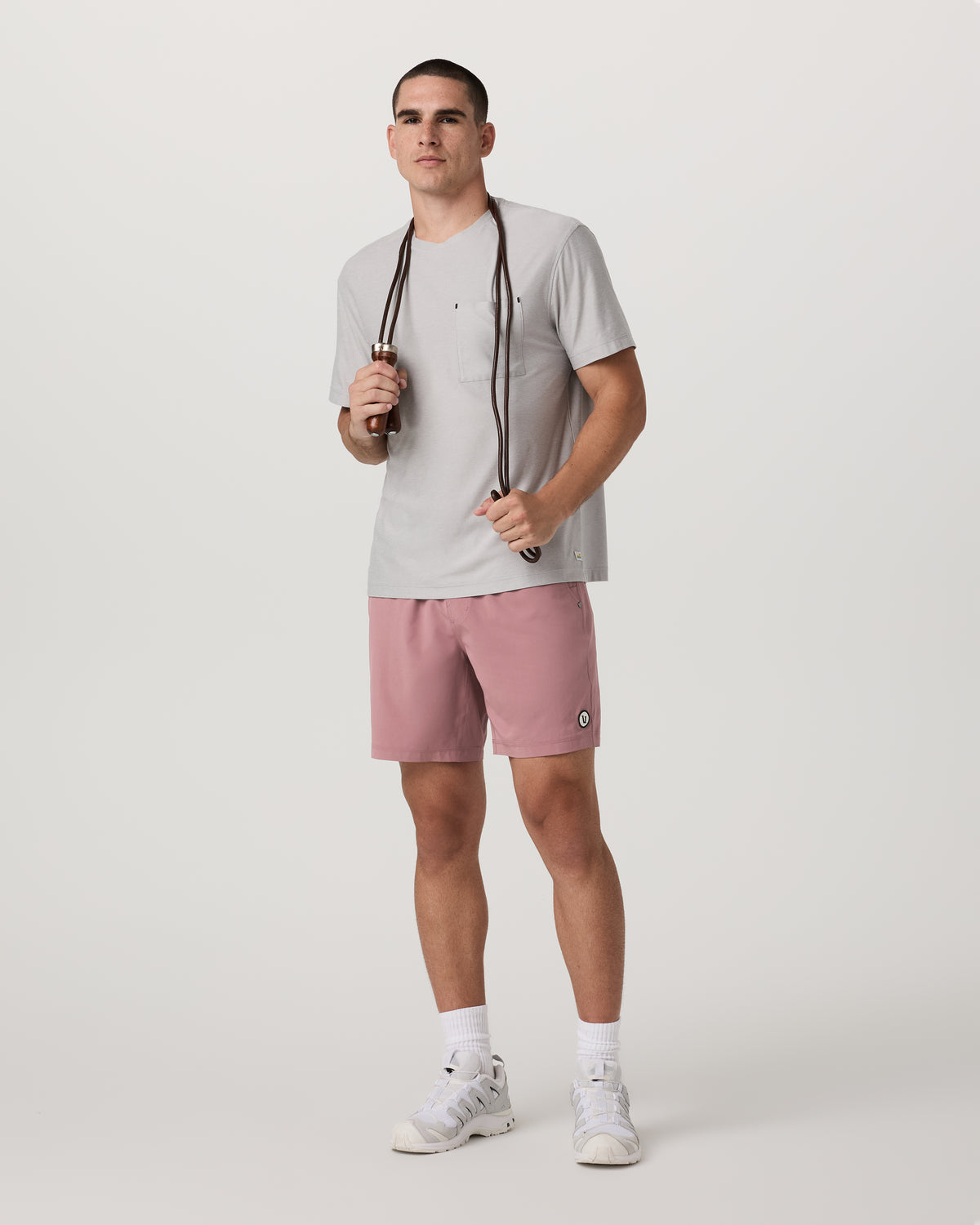 Kore Short Unlined 7" Men's Summer Red Athletic Fit Shorts | Vuori discount - US 7144