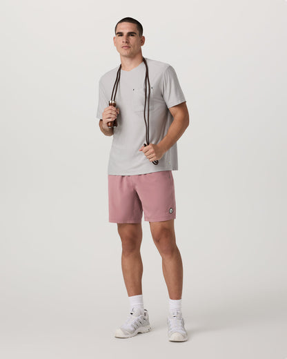 Kore Short Unlined 7" Men's Summer Red Athletic Fit Shorts | Vuori discount - US 7144