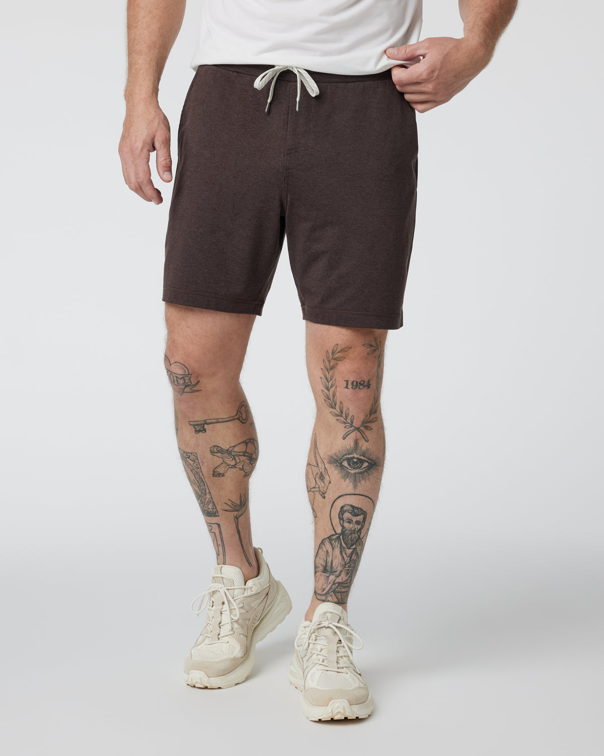 Ponto Short Men's Java Heather Shorts | Vuori outlet - US 6849