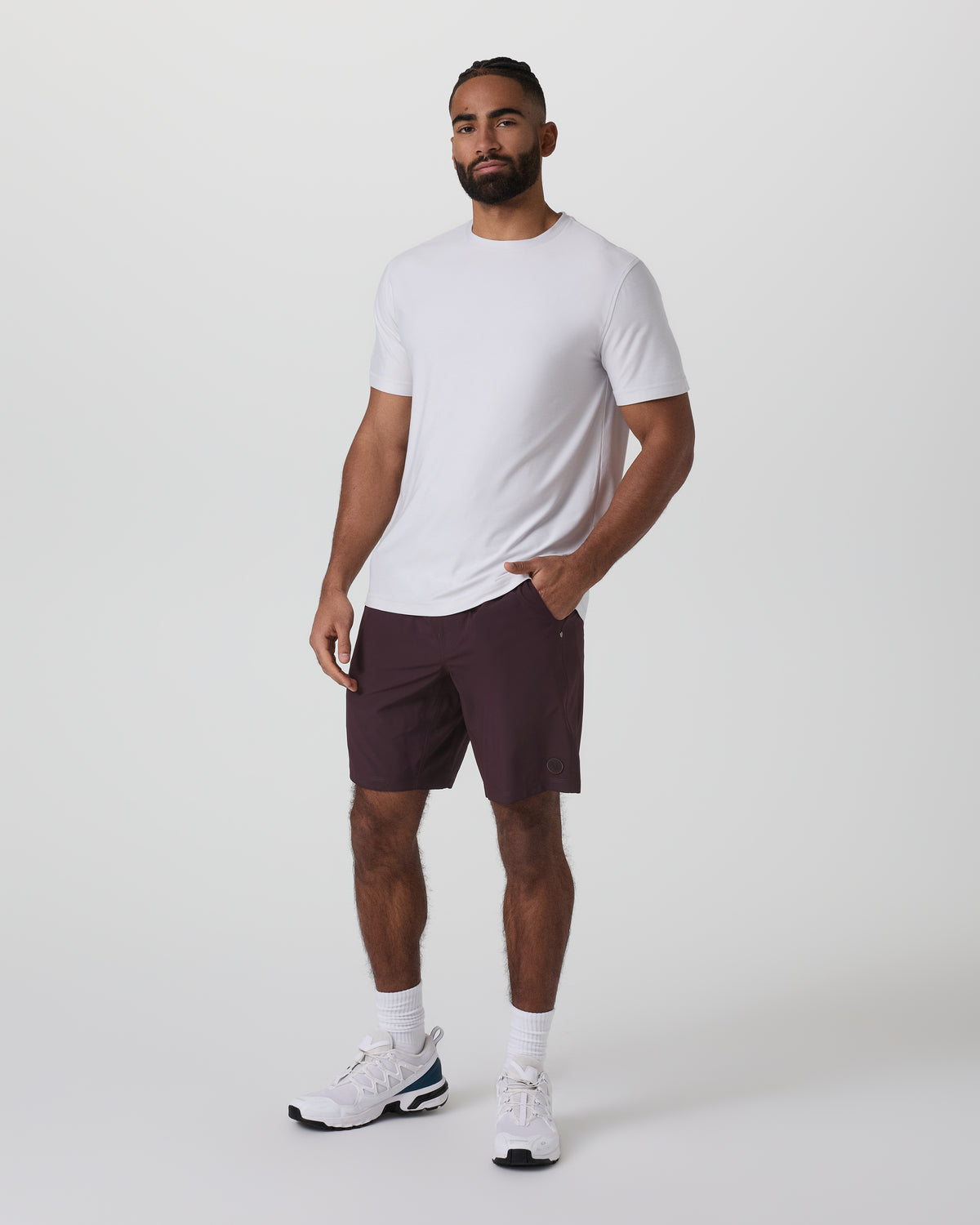 Kore Short Lined 9" Raisin Tonal Athletic Shorts | Vuori sale - US 2454