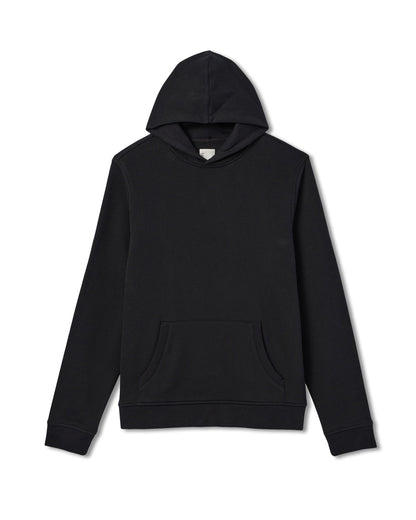 Seaside Pullover Hoodie Men's Black Fleece Hoodie | Vuori discount - US 8670