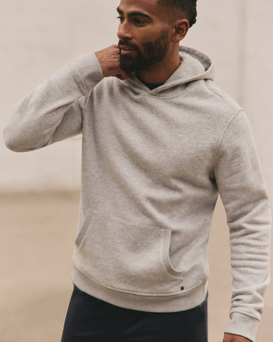 Seaside Pullover Hoodie Light Heather Grey | Vuori sale - US 3487