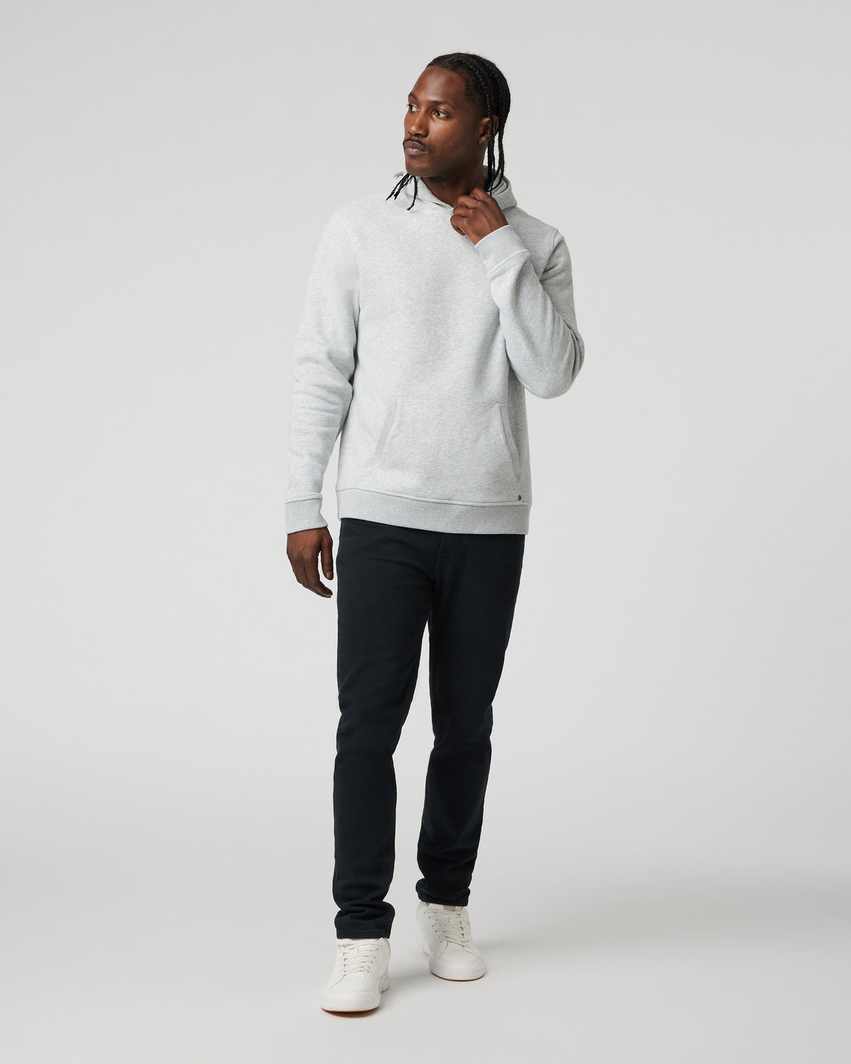 Seaside Pullover Hoodie Light Heather Grey | Vuori sale - US 3487