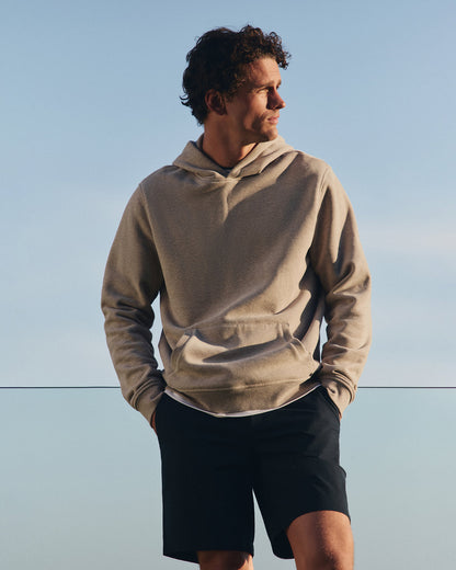 Seaside Pullover Hoodie Men's Acorn Heather Hoodie | Vuori discount - US 6909
