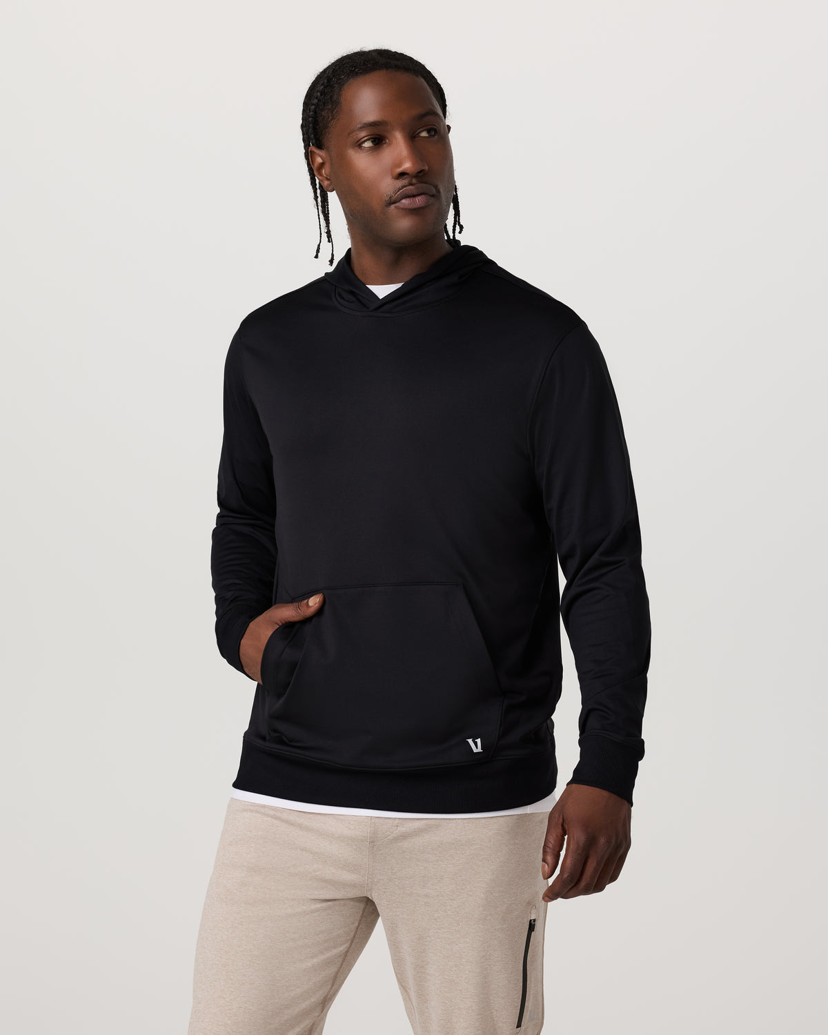 Sunday Hoodie 2.0 Men's Black Athletic Fit Hoodie | Vuori outlet - US 1877