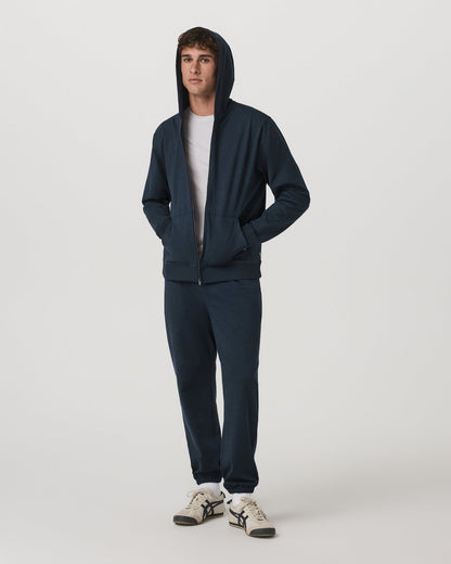 Coronado Full Zip Hoodie 2.0 Men's Midnight Heather Jacket | Vuori shop - US 4299