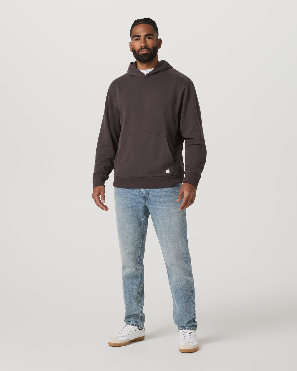 Cypress Vintage Hoodie Men's Soot Pullover Hoodie | Vuori onsale - US 6332