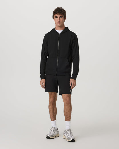 Coronado Full Zip Hoodie 2.0 Men's Black Heather Jacket | Vuori outlet - US 8908