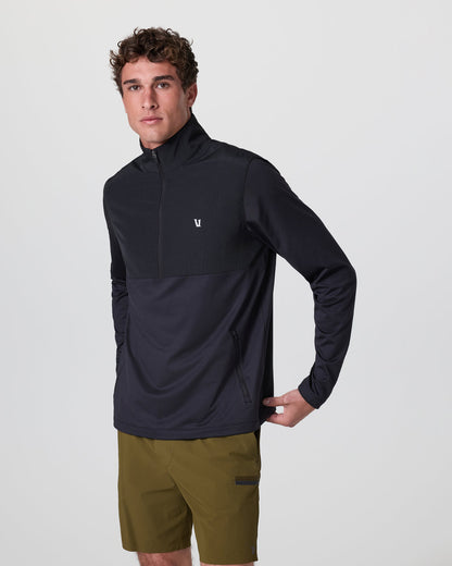 Sunday Element Half Zip Black | Vuori onsale - US 4330