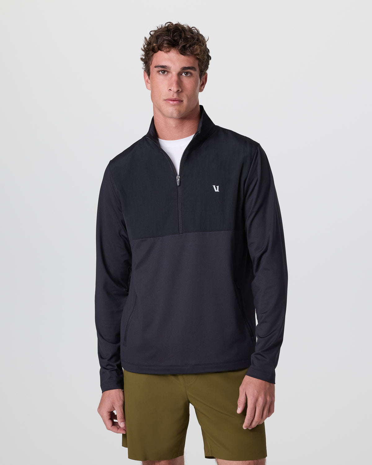 Sunday Element Half Zip Black | Vuori onsale - US 4330