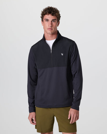 Sunday Element Half Zip Black | Vuori onsale - US 4330