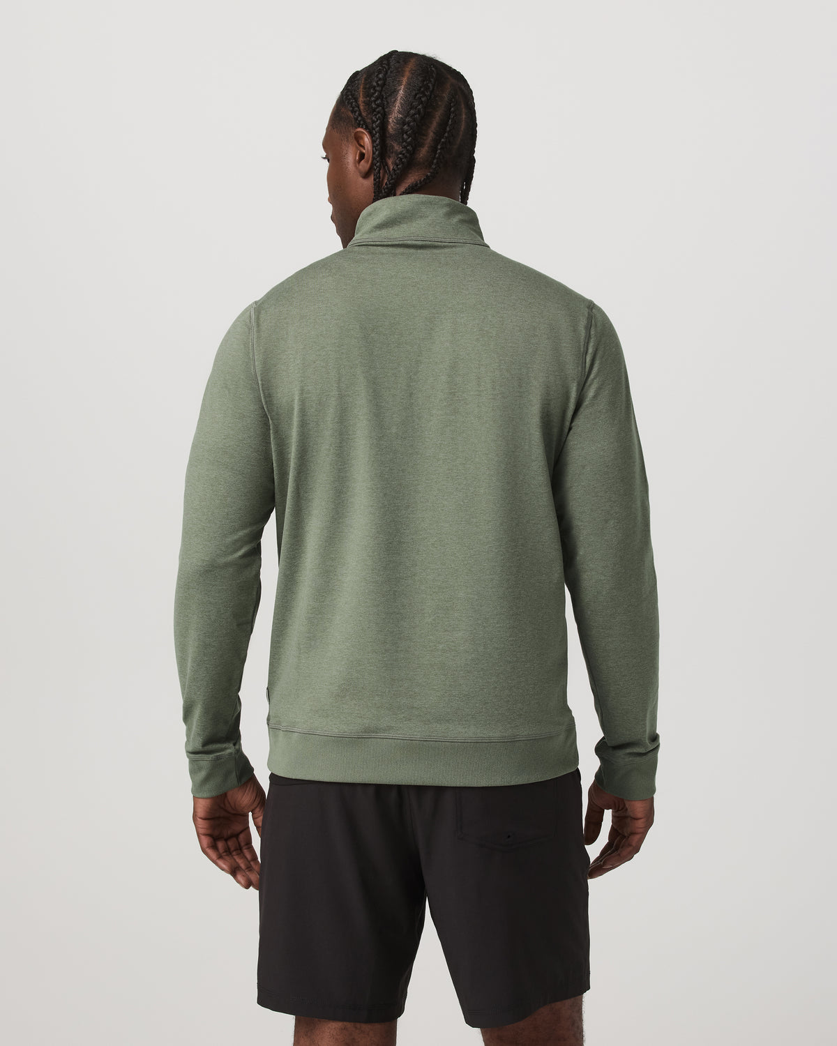 Coronado Half Zip Men's Light Oregano Heather Pullover | Vuori online - US 9239