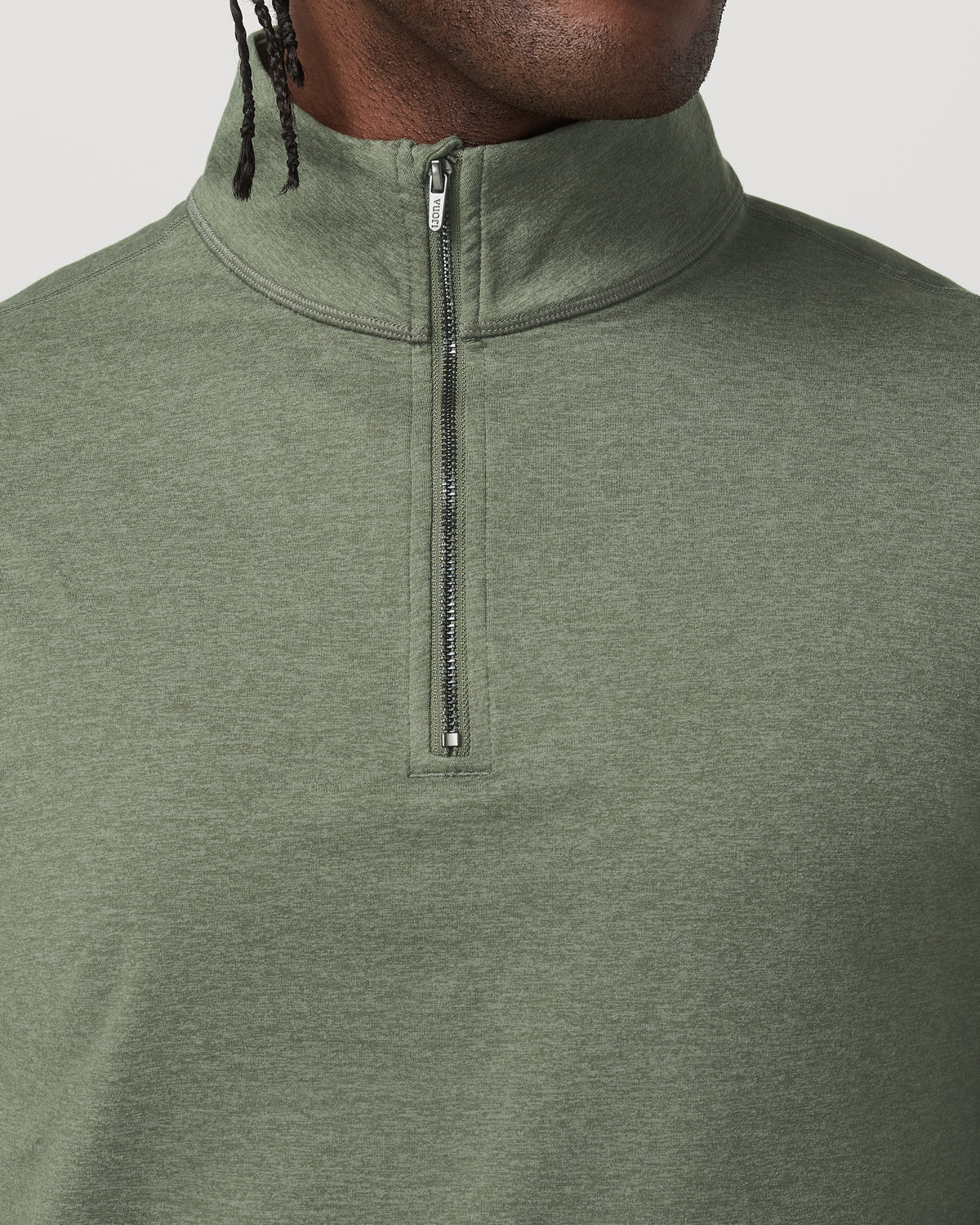 Coronado Half Zip Men's Light Oregano Heather Pullover | Vuori online - US 9239