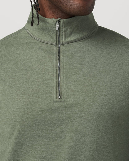 Coronado Half Zip Men's Light Oregano Heather Pullover | Vuori online - US 9239