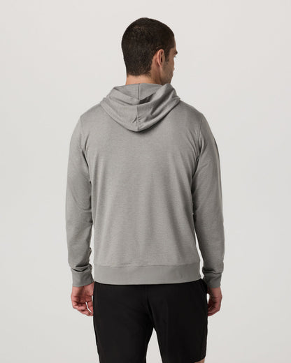Ponto Full Zip Hoodie Men's Driftwood Heather Hoodie | Vuori outlet - US 6338